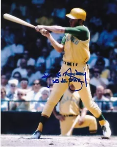 RICK MONDAY OAKLAND A'S 1968 ALL STAR ACTION SIGNED 8x10 - Picture 1 of 1
