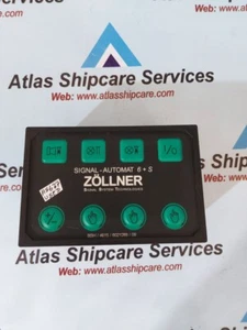 Zöllner Signal Automat 6 + S Ein 01415118 Untere Kontrolle Panel - Picture 1 of 6