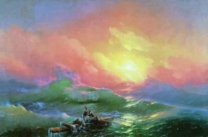 Ivan Constantinovich Aivazovsky "The Ninth Wave" - Picture 1 of 1