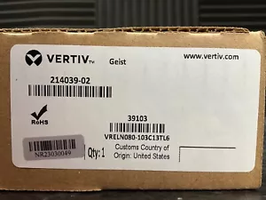 Vertiv Geist Basic PDU 30Amp 208v 39103 ✅❤️️✅❤️️✅ BRAND NEW! FACTORY SEALED! - Picture 1 of 3