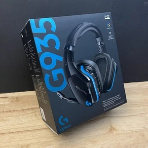 Logitech - G935 Headband Gaming Headset - Black - Photo 1/10