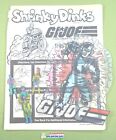 1983 GI Joe SHRINKY DINKS INSTRUCTIONS LIVRET avec quelques découpes Hasbro JTC