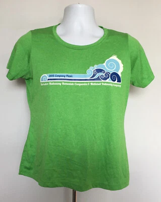 2015 Berkshire Hathaway Company Camiseta de picnic Mujer Pequeña Verde Warren Buffett Foto 1 de 3