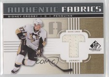 2011-12 SP Game Used Edition Authentic Fabrics Gold Sidney Crosby (T) #AF-SC.3