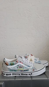 Vans Old Skool x Disney 50th Anniversary - Disney Park Map 2022 Sz 10 - Picture 1 of 8