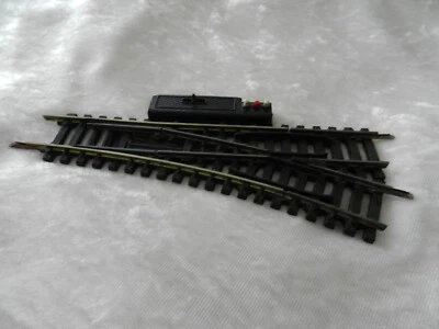 Ancien aiguillage droit électrique Train Jouef  / R=385 à connecter N°2 - Photo 1/4