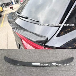 Real Carbon Fiber Rear Trunk Lid Spoiler Wing For Audi RSQ8 2020-2024 Body kits - Imagen 1 de 8