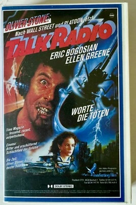 TALK RADIO - VHS Rarität / Oliver Stone 1988 / Alec Baldwin / marketing Video - Bild 1 von 4