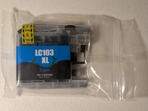 LC103XL Cyan Ink Cartridge Compatible Replacement for Brother Printers New - Picture 1 of 1