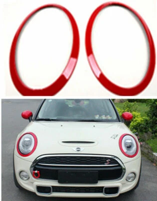 New Candy Color Headlight Trim Surround For MINI Cooper/ONE/S/JCW F55 F56 F57 - Image 1 of 4