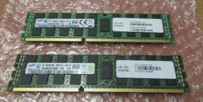 Cisco 32GB Kit (2 x 16GB) PC3L-10600R 4RX4 15-13255-01 UCS-MKIT-164RX-D Memory - Image 1 of 2