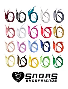 SNORS Schnürsenkel SATIN Band 75-130cm Schuhband Fashion Laces für Sportschuhe - Bild 1 von 23