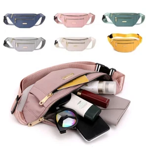 Riñonera Unisex Cinturón Bandolera Bandolera Bolso Cintura Para Viaje Deporte Correr EE. UU. - Imagen 1 de 30