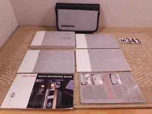 2005 05 Nissan Titan Owner’s Manual User Guide Reference OEM - Imagen 1 de 13