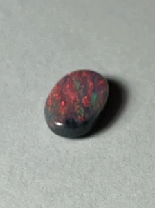Ópalo negro australiano sólido Lightning Ridge 0,95 ct. - Imagen 1 de 4
