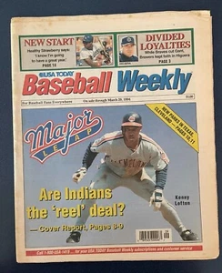 Baseball Weekly March 29, 1994 Kenny Lofton Cleveland Indians - Foto 1 di 1