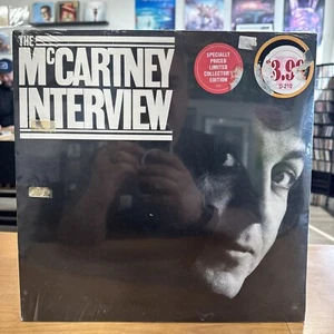PAUL MCCARTNEY The Interview LP VINYL Record SEALED NEW OLD STOCK Non Music - Picture 1 of 2