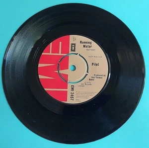 PILOT - EMI 2457 - Running Water / First After Me 1976 (608) - Picture 1 of 3