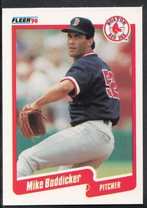 Fleer 1990 Baseball Card - No 267 - Mike Boddicker - Boston Red Sox - Picture 1 of 2
