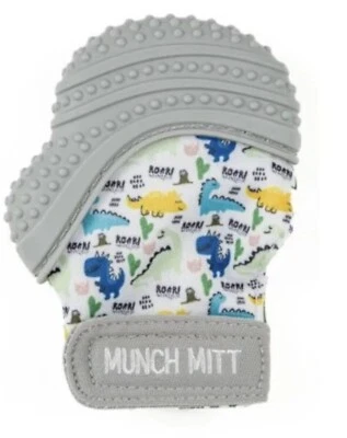 Guante de comida Malarkey Kids - dentición de silicona (inventada por mamá) sin BPA Foto 1 de 3