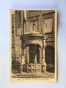 Carte postale ancienne CPA OBERNAI - Le Vieux Puits aux 6 seaux - Foto 1 di 2