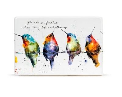 Dean Crouser Hummers on a Wire Plaque - Image 1 of 2