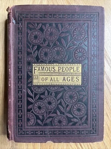 Famous People Of All Ages By W. H. Van Orden VTG 1885 - Picture 1 of 11