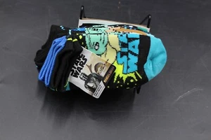 Star Wars Mandalorian Baby Yoda 6-Pair Boys No-Show Socks, Medium 9-2.5 - Picture 1 of 1