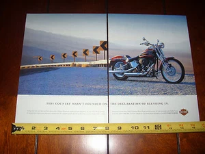 HARLEY DAVIDSON 2004 - ORIGINAL 2 SEITEN ANZEIGE - Bild 1 von 2