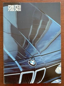 Prospekt / brochure BMW 7er Reihe E23 MY 1982 - Bild 1 von 12