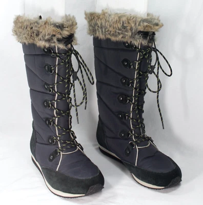 Botas LL Bean Carrabassett Snow 284883 aisladas acolchadas piel sintética para mujer 8,5 Foto 1 de 4