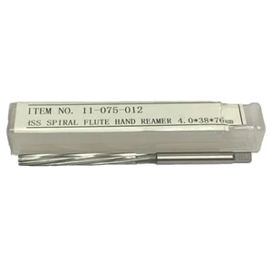 ALESATORE MANUALE DA 4 MM/FLAUTO A SPIRALE STANDARD ACCIAIO RDGTOOLS - Foto 1 di 2
