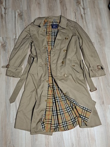 Trench vintage da uomo Burberry taglia 42 lungo