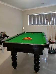 7ft mahogany Pool Table - Picture 1 of 5