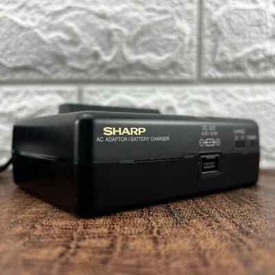 Sharp UADP-0233TAZZ ac adapter BT-11 BT-12 BT-L22 VL-H910E VL Camcorders Hi8 - Image 1 of 4