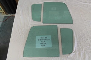 GLASS 1955 1956 1957 1958 1959 CHEVROLET/GMC PICK UP TRUCK TINTED GLASS - Picture 1 of 1