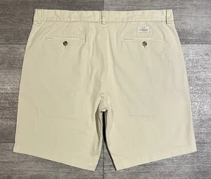 Vineyard Vines Stretch Twill Breaker Chino Golf Shorts Mens 36 Sandstone Khaki - Picture 1 of 9