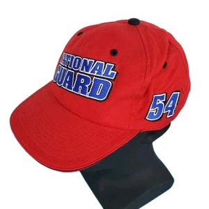 Army National Guard Nascar Racing #54 Driver Ty Gibbs Strapback Cap Hat Clean - Picture 1 of 10