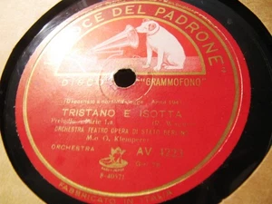 1927 OTTO KLEMPERER Berlin State Opera WAGNER Tristan und Isolde Vorspiel HMV  - Picture 1 of 2