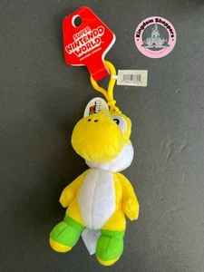 Universal Orlando Epic Universe Super Nintendo World Yellow Yoshi Plush Keychain - Picture 1 of 1