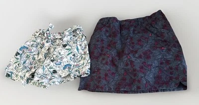 Duluth Trading Co Falda Corta Pantalones Cortos Ann Taylor Loft Talla 8 Lote 2 Floral Ladybug Foto 1 de 4