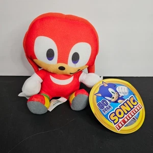 Peluche Knuckles 7” Sonic the Hedgehog Plush Go Sega Toy Factory 2020 nuevo con etiquetas - Imagen 1 de 4