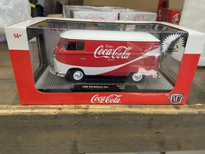 M2 MACHINES COCA-COLA 1960 VW DELIVERY VAN WMTS01 24-42 - Picture 1 of 7