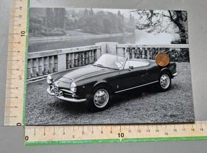 25/10/6)N1Foto historische Autos Alfa Rombo? Giulia Spyder 2-Sitzer Pininfarina To - Bild 1 von 2
