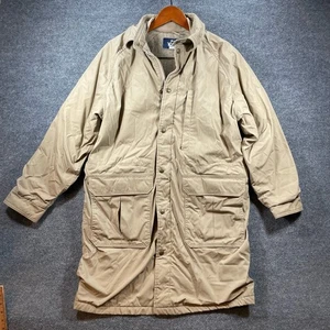 Vintage Woolrich Mantel Damen M Beige Thinsulate 80er-00er Wollmischung Made In USA  - Bild 1 von 9