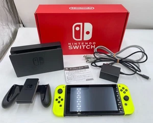 Nintendo Switch HAC-001 Giallo Neon - Foto 1 di 20