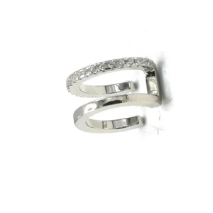 Ear Cuff 925 Sterling Silber EINZELN nicht durchbohrt verstellbar minimalistisch Ohrring - Bild 1 von 4