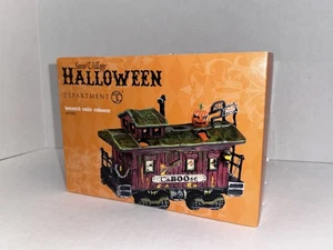 Rieles embrujados de Halloween Department 56 CaBOOse 4020957 - Imagen 1 de 9