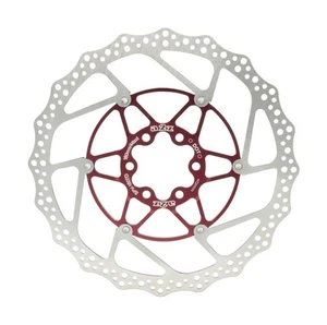 A2Z Teppan Yaki SP5 Floating Disc Rotor 180mm (Dots, Red) - Imagen 1 de 1