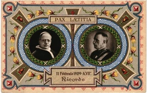 CPA Carte Postale Italie Rome Pax Laetitia 1929 Ricordo VM97411ok - Picture 1 of 2